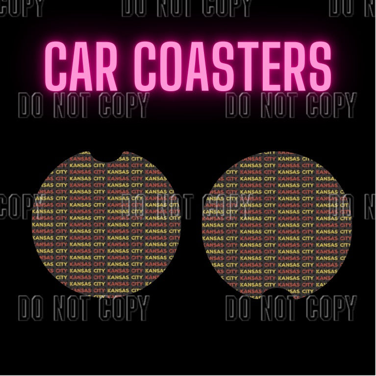 Kansas City Car Coaster Set