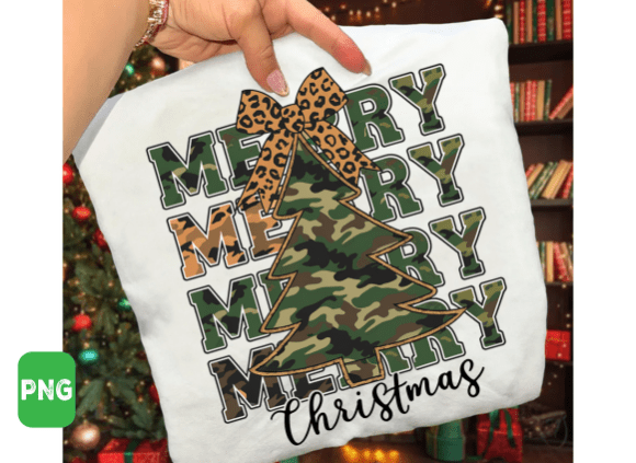 Merry Christmas Camo Tree