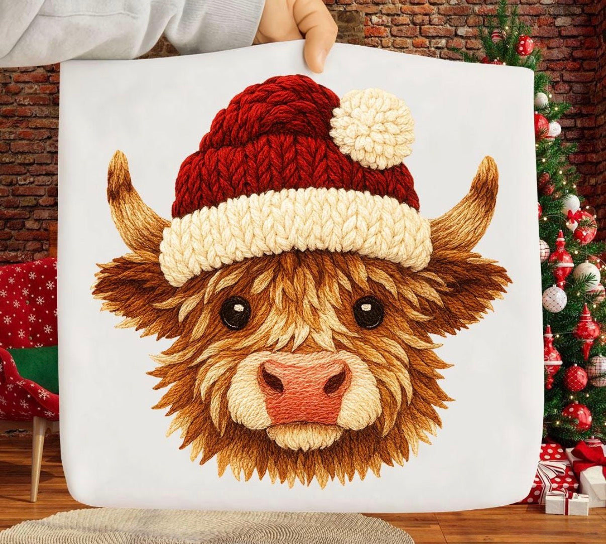 Highland Cow Faux Yarn