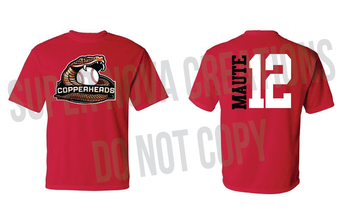Copperhead Baseball Shirt