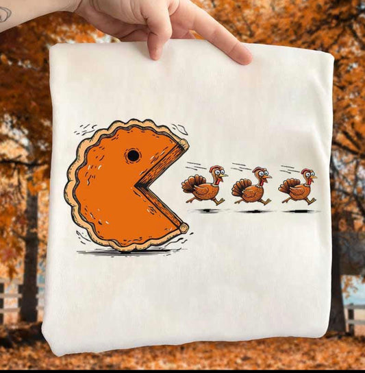 Pac-Man Pumpkin Pie