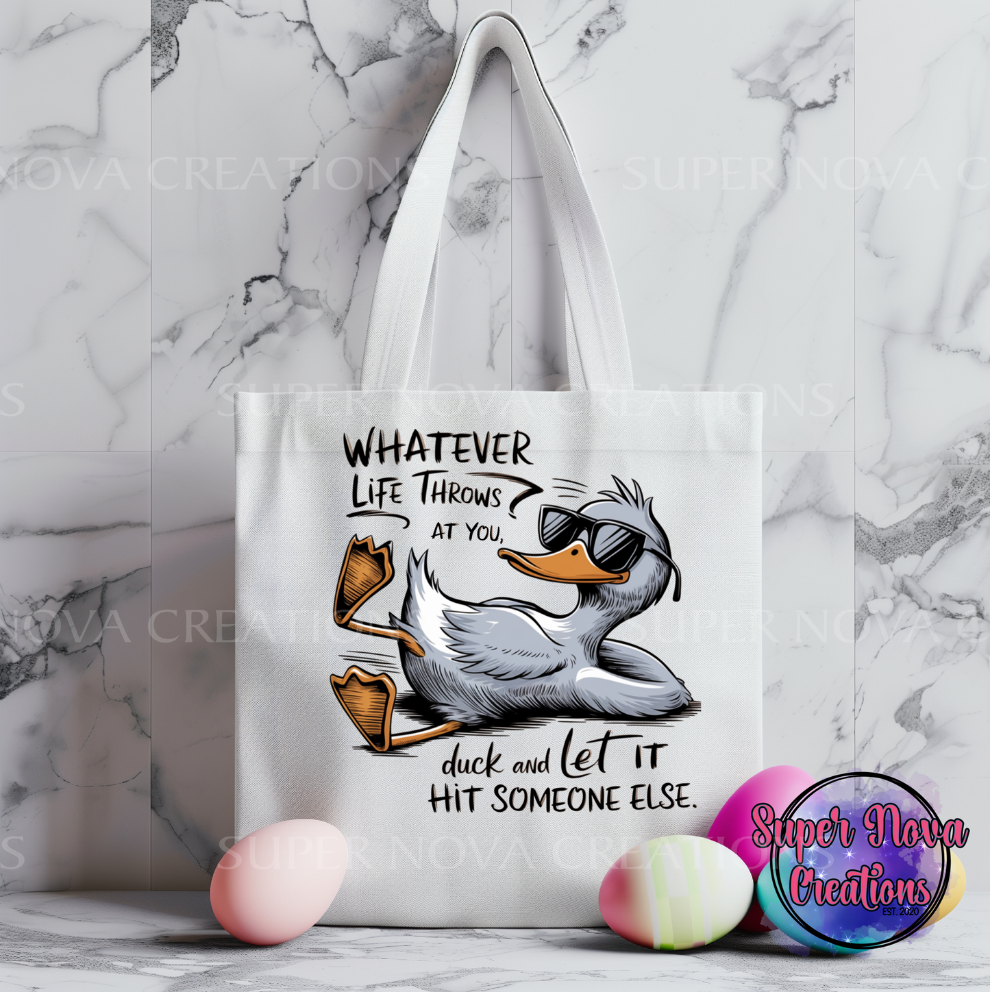 Whatever Life Throws At You Tote Bag