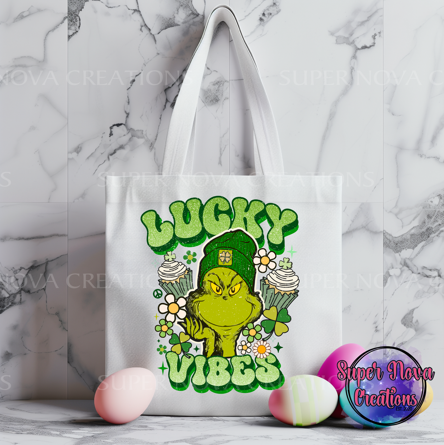 Lucky Vibes Tote Bag