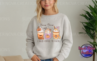 Hocus Pocus Coffee to Focus Sweatshirt