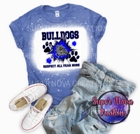 Bulldogs Bleached T-shirt