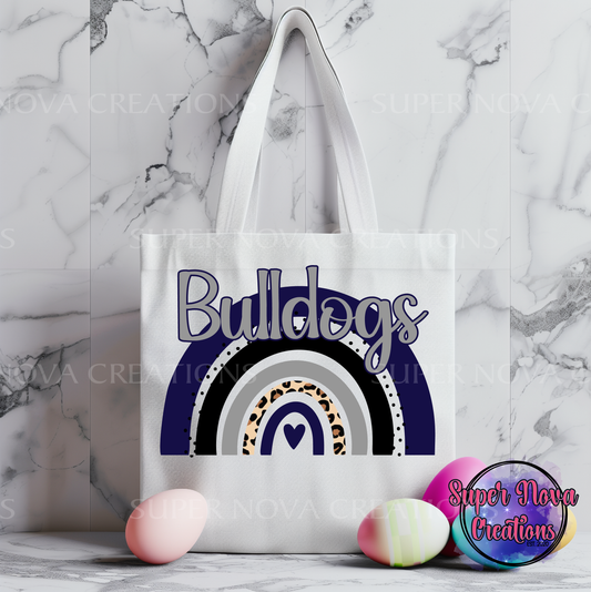 Bulldogs Rainbow Tote Bag