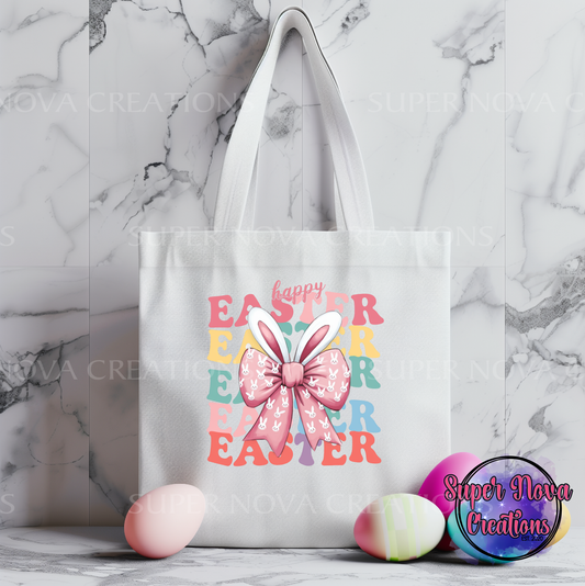 Easter Bow Ears Tote Bag