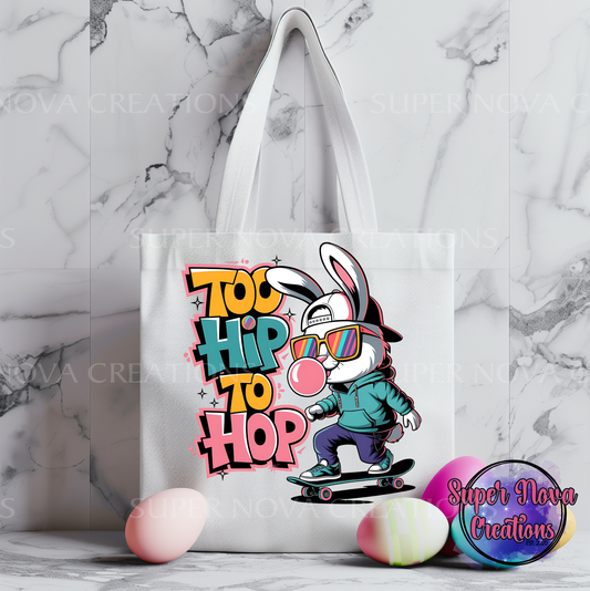 Too Hip to Hop Tote Bag