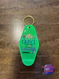 Retro Motel Style Keychains