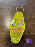 Retro Motel Style Keychains