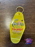 Retro Motel Style Keychains