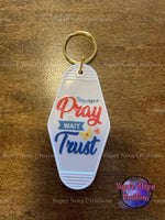 Retro Motel Style Keychains