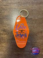 Retro Motel Style Keychains