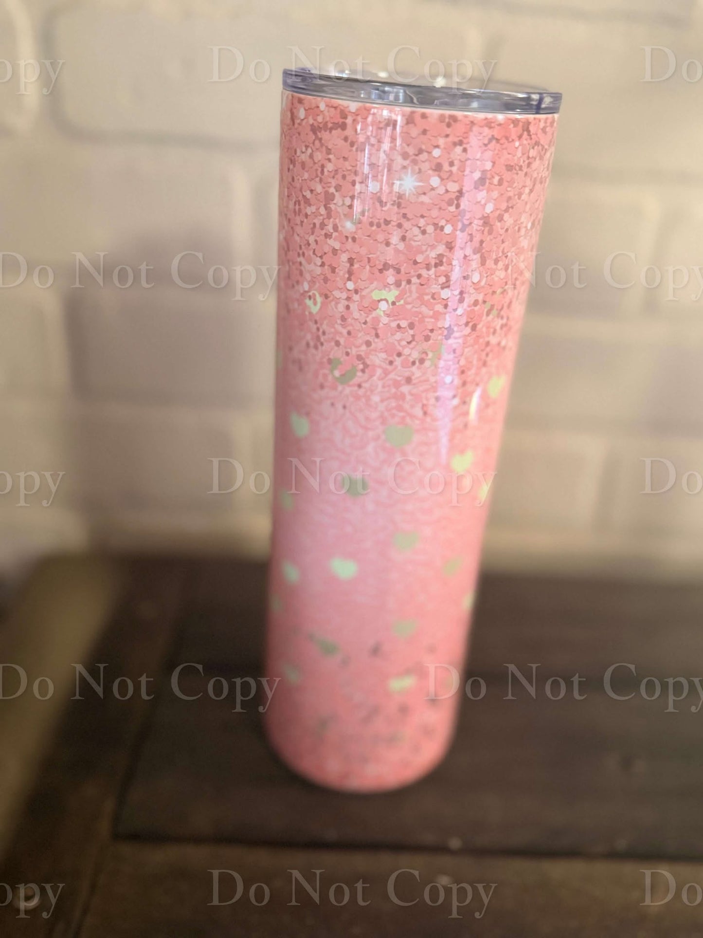 Sparkle Hearts Tumbler