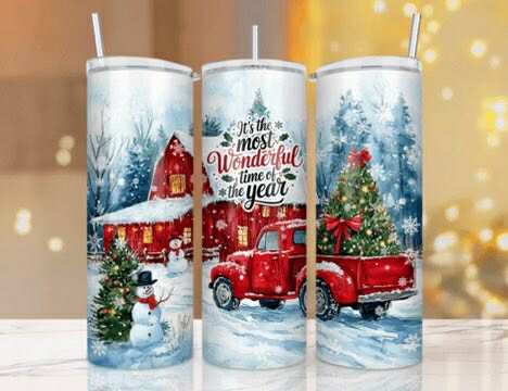 It's the most Wonderful Time of the Year Tumbler