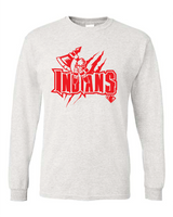 Indians Red Claw Long Sleeve T-shirt