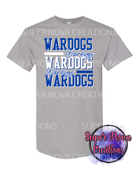 Wardogs Stacked T-shirt