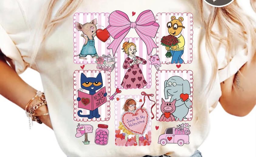 Book Characters Valentine