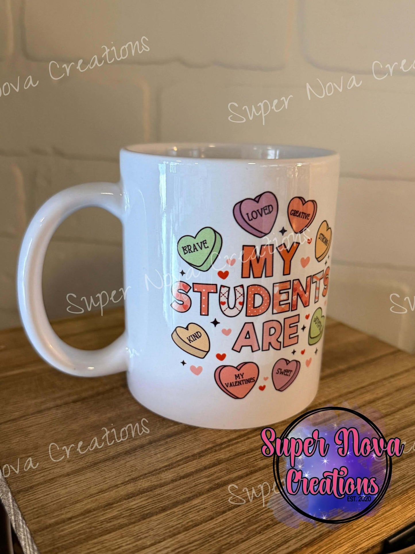 My Students Are Hearts Mug
