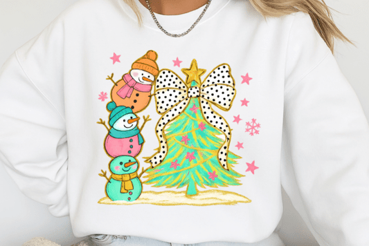 Snowmen Christmas Tree