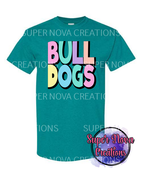 Bulldogs Pastel T-shirt