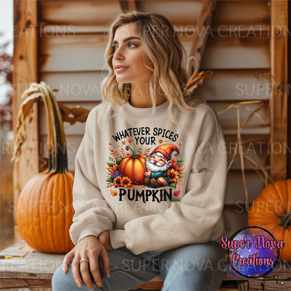 Whatever Spices Your Pumpkin Sweatshirt