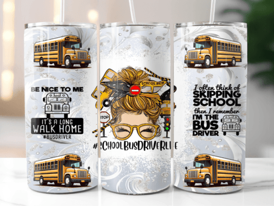 School Bus Driver Tumbler