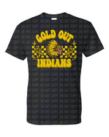 Gold Out Indians T-shirt