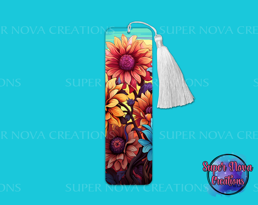 Bright Sunflowers Bookmark