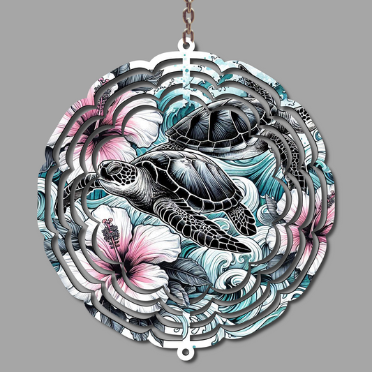 Sea Turtle Wind Spinner