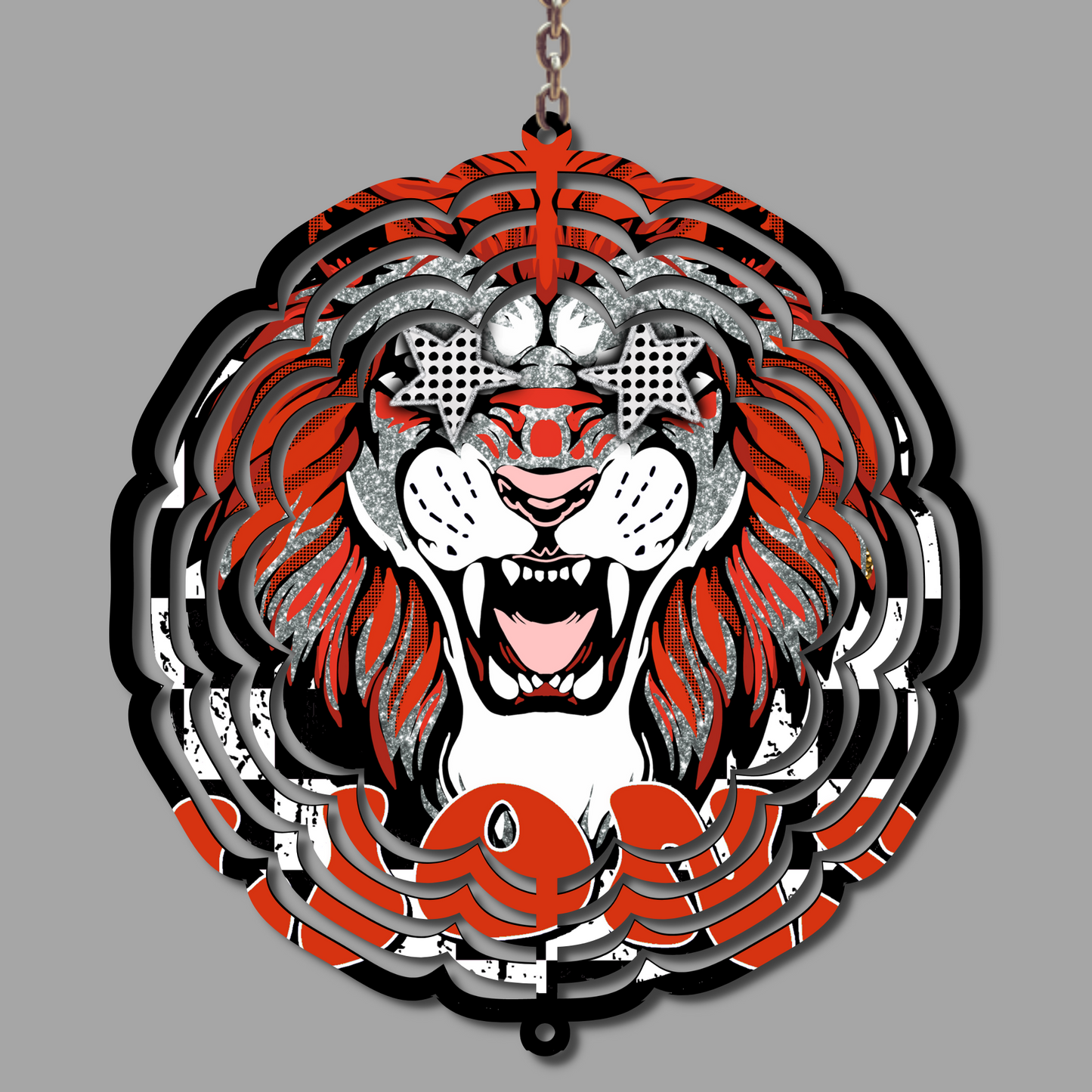 Lions Wind Spinner