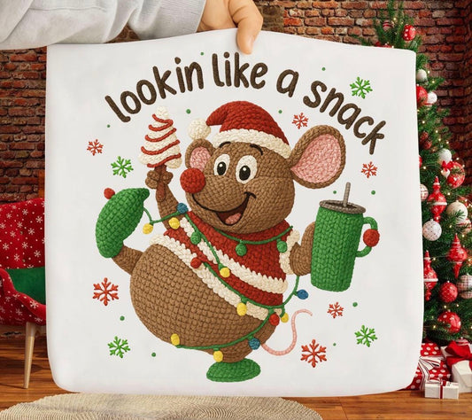 Lookin’ Like A Snack Faux Yarn