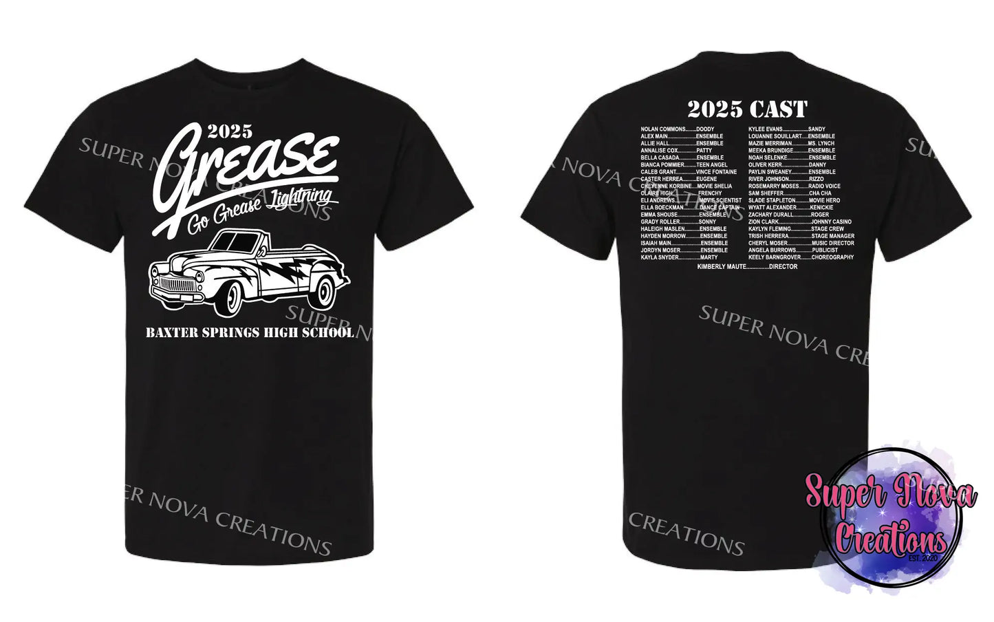 Baxter Springs High School Musical T-shirt