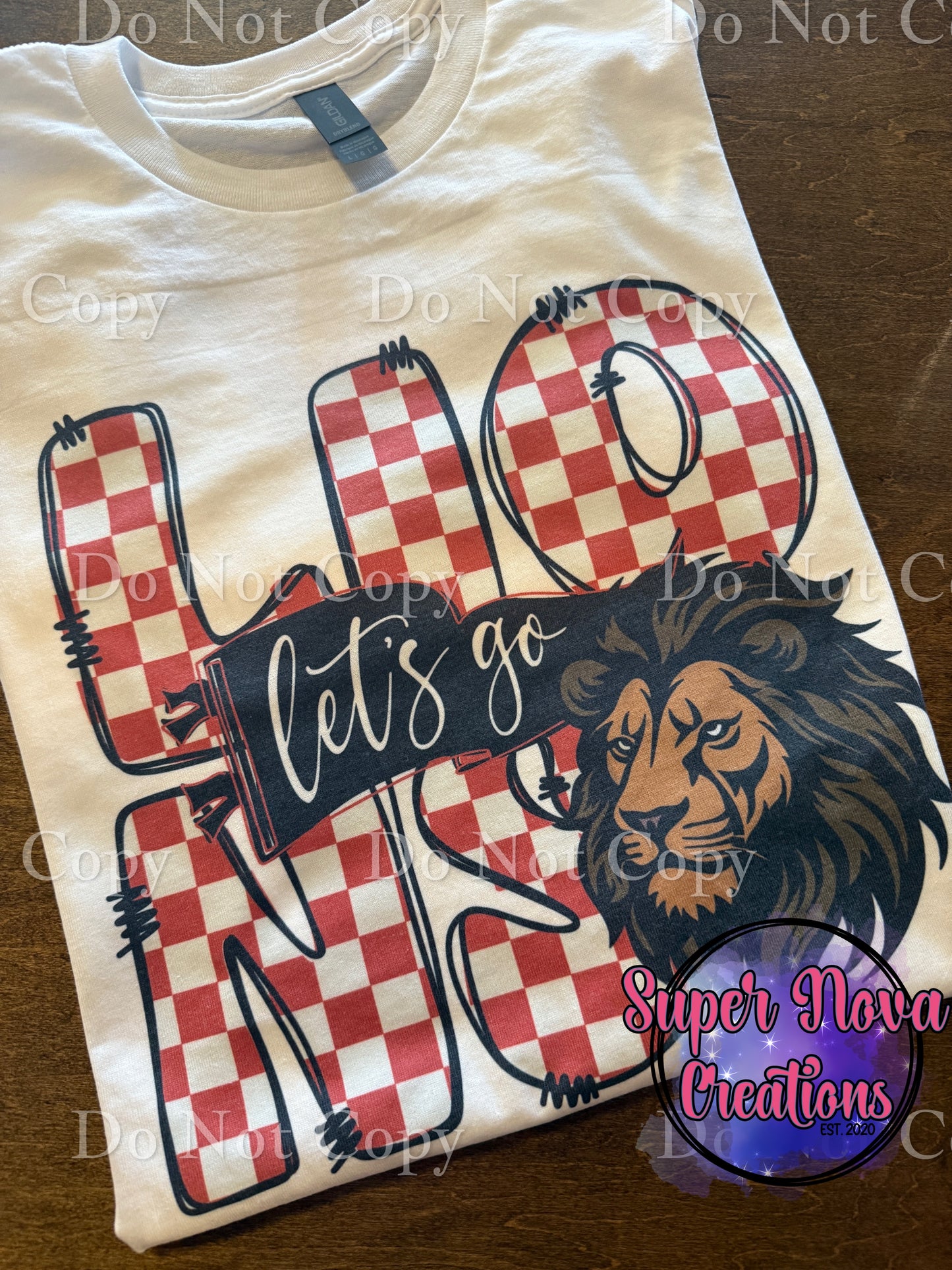 9/12 RED Friday Sale - Lions - White