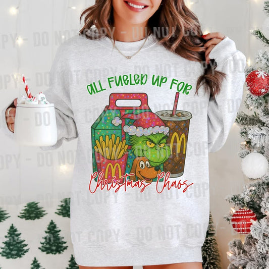 All Fueled Up For Christmas Chaos