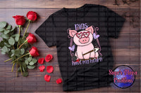 Valentine’s T-Shirts On Black Made To Order