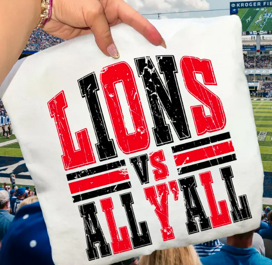 9/19 RED Friday Sale - LIONS VS ALL Y'ALL