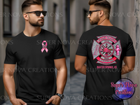 2024 Baxter Springs Fire Department Breast Cancer Awareness T-shirt