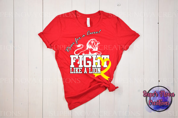 Fight Like A Lion for Childhood Cancer