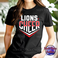 Lions Cheer T-shirt