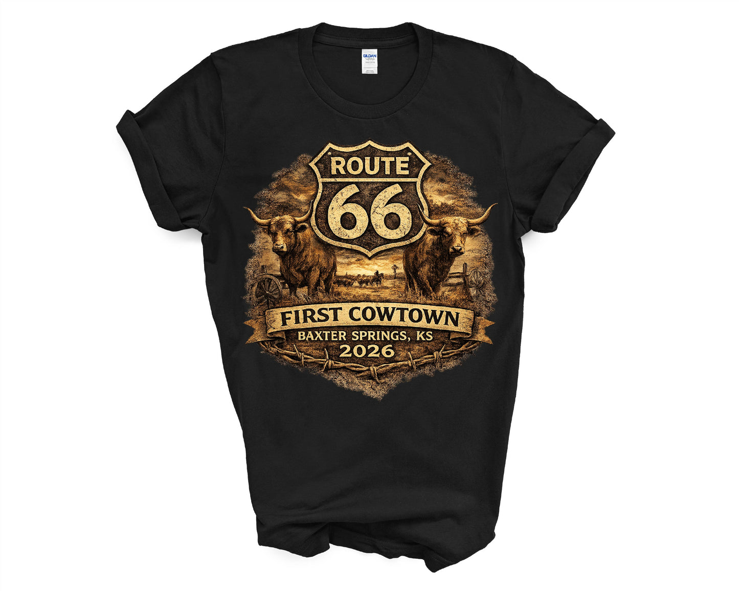 Route 66 - First Cowtown - Baxter Springs, KS