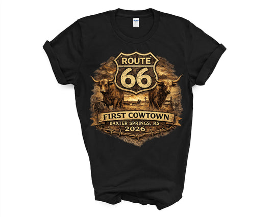Route 66 - First Cowtown - Baxter Springs, KS