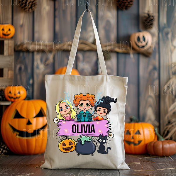 Halloween Custom Totes #2